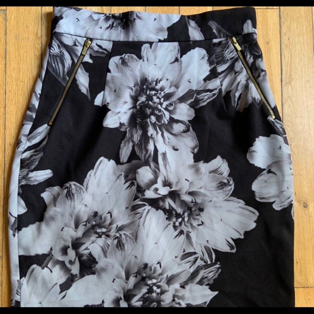 H&M Floral Mini Skirt